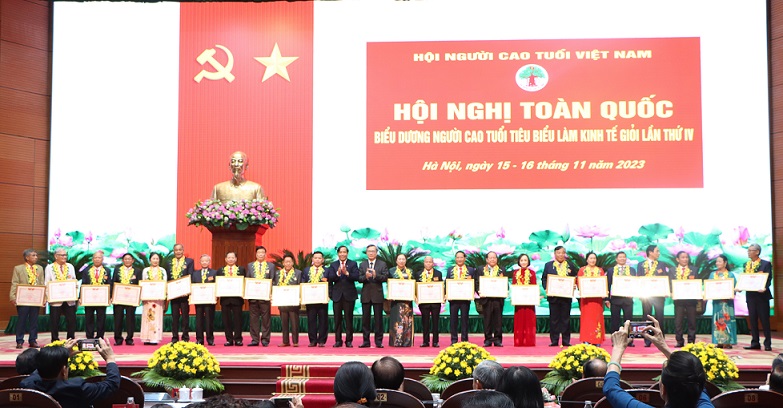 Bài phát biểu của Chủ tịch Hội NCT Việt Nam tại Hội nghị toàn quốc biểu dương NCT tiêu biểu làm kinh tế giỏi giai đoạn 2018-2023